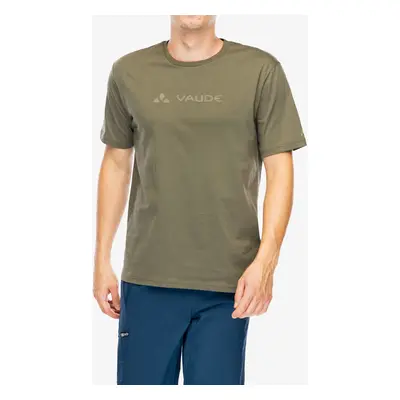 Vaude Logo T-Shirt II Pamutpóló - khaki