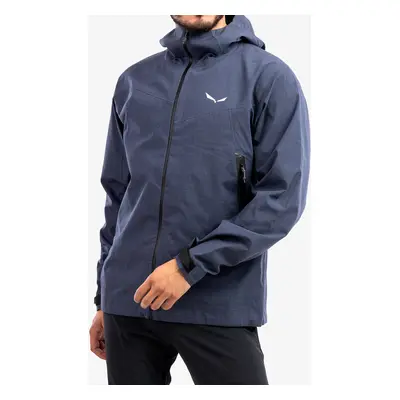 Salewa Fanes Wool PTX Jacket Membrános Dzseki - premium navy melange