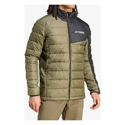 adidas TERREX Multi Light Down Jacket Pehelykabát - olive strata/black