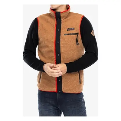 Columbia Helvetia II Vest Mellény - camel brown