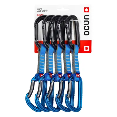 Ocun Falcon QD PA 10cm 5-pack Expressz Sziklamászáshoz - blue blue