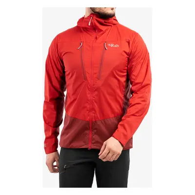 Rab VR Alpine Light Jacket Férfi Dzseki - oxblood red/ascent red