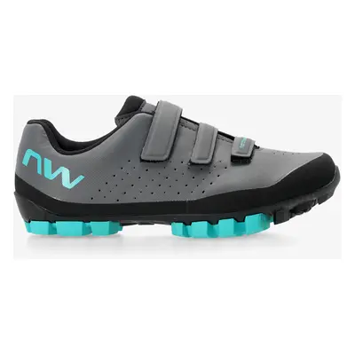 Northwave Hammer Női kerékpáros cipő - dark grey/turquoise