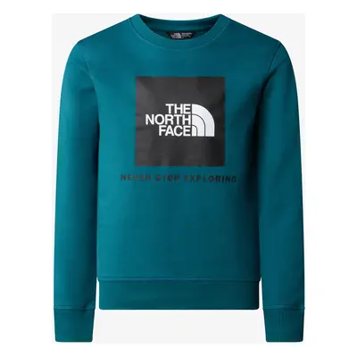 The North Face Teen Redbox Crew Gyermek pulóver - blue moss