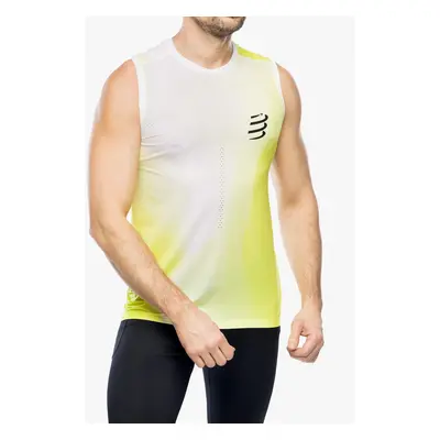 Compressport Performance Tank Gyorsan száradó póló - safe yellow