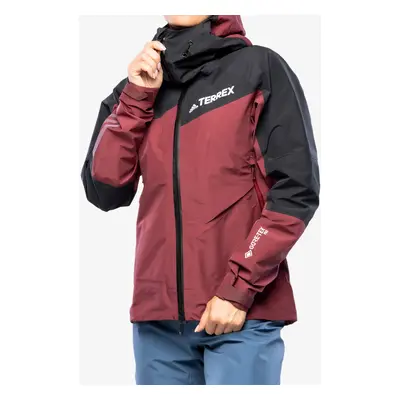 adidas TERREX GORE-TEX Pro Jacket Gore-Tex Kabát Nőknek - shadow red