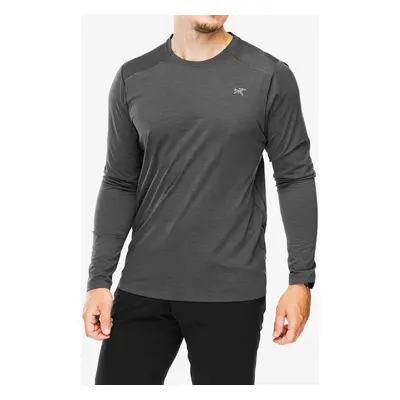 Arcteryx Cormac Crew Neck Shirt LS Futófelső - blk heather