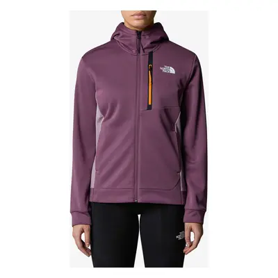 The North Face Ma FZ Fleece Női polárfelső - midnight mauve/purple chalk