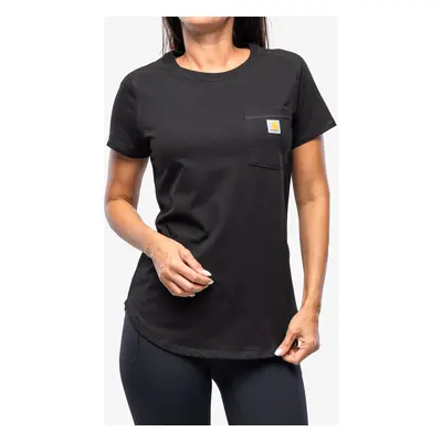 Carhartt Midweight S/S Pocket T-Shirt Női póló - black