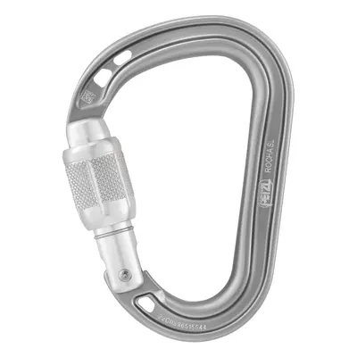 Petzl Rocha Screw-Lock Karabiner - light grey