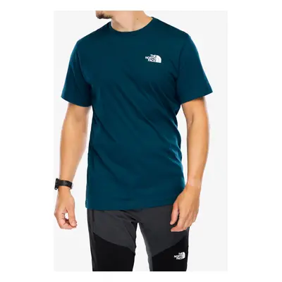 The North Face S/S Redbox Celebration Tee Pamutpóló - midnight petrol