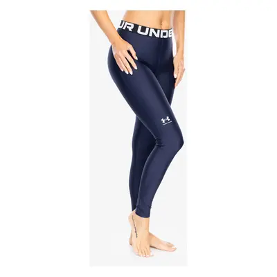 Under Armour HeatGear Authentics Leggings Női edző leggings - midnight navy/white