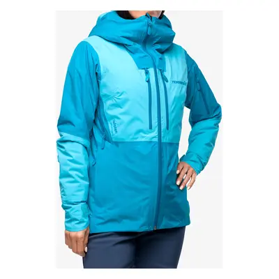 Norrona Lofoten Gore-Tex Thermo100 Jacket Női Kabát - aquarius/hawaiian surf