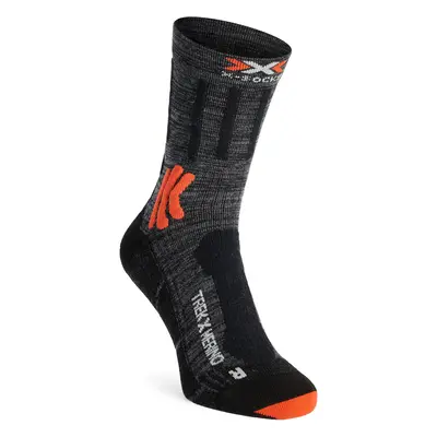 X-Socks Trek X Merino Túrazokni - grey/x-orange/black