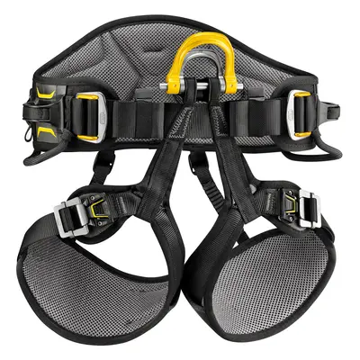 Petzl Astro Sit Fast size Ipari Alpin Beülő - black/yellow