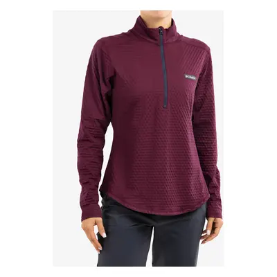 Columbia Bliss Ascent 1/2 Zip Női Pulóver - marionberry