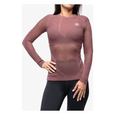 Ortovox Merino Thermovent LS Női hőszigetelő felső - mountain rose