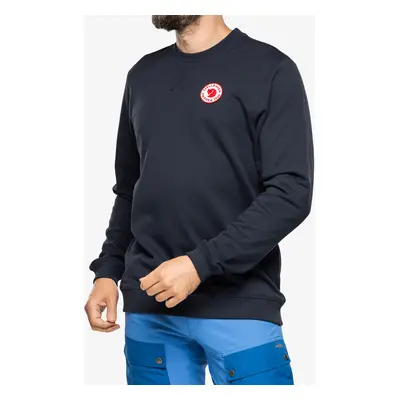 Fjallraven Logo Badge Sweater Felső - dark navy