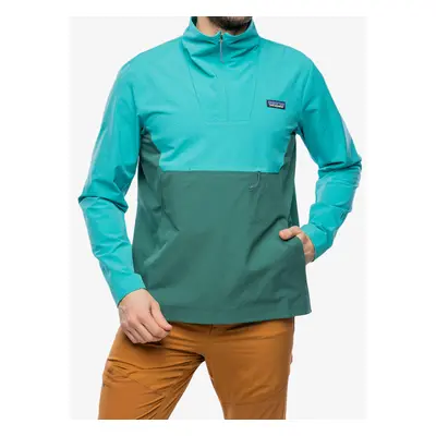 Patagonia R1 CrossStrata P/O Softshell kabát - conifer green