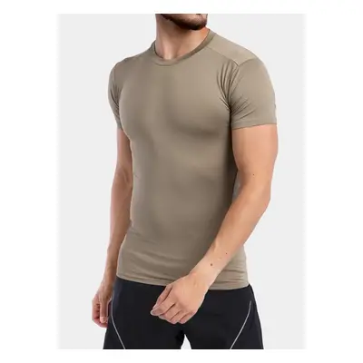 Under Armour Tactical HeatGear Compression Tee Férfi Póló - federal tan