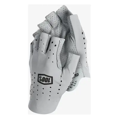 100% Sling Bike Short Finger Gloves Ujjatlan női kesztyű - grey