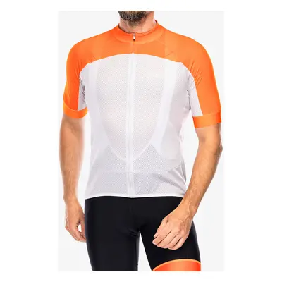 POC Essential Road Logo Jersey Kerékpáros póló - zink orange/granite grey