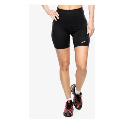 Brooks Spark 8in Short Tight Női rövidnadrág - black