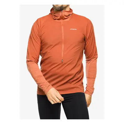 Patagonia Airshed Pro Pullover Futódzseki - burl red