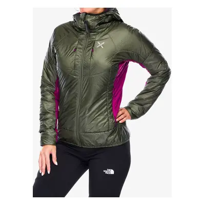 Montura Force Primaloft Jacket Női bélelt kabát - sage green/wine red