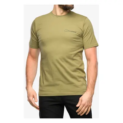 Berghaus Mont Blanc MTN SS Tee Férfi Nyomtatott Póló - am light green