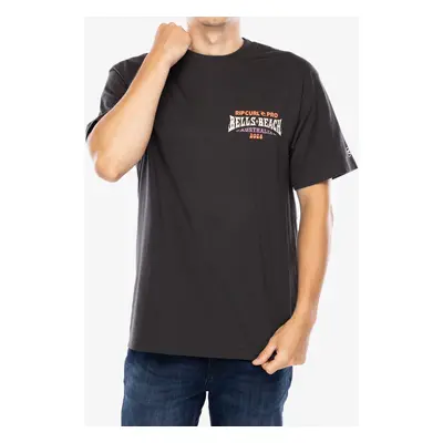 Rip Curl Pro Line Up Tee Pamutpóló - washed black