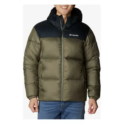 Columbia Puffect II Hooded Jacket Télikabát - stone green/black