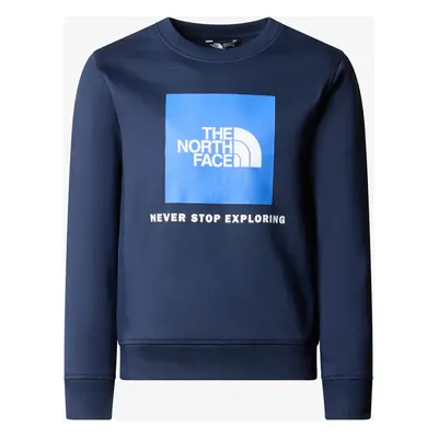 The North Face Teen Redbox Crew Gyermek pulóver - navy/solar blue