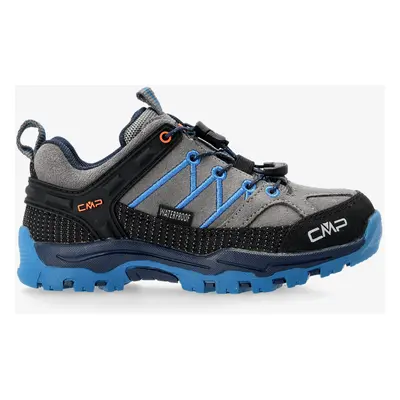 CMP Kids Rigel Low Trekking Shoes WP Gyerekcipő - dark grey