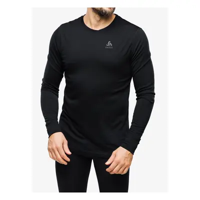 Odlo Merino BL Top Crew Neck LS Termoaktív felső - black