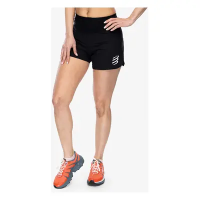 Compressport Trail Racing Short Női rövid futónadrág - black