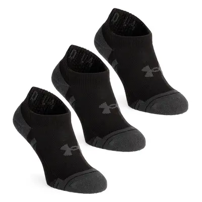 Under Armour UA Performance Tech 3-Pack No Show Zokni - black/black/jet gray