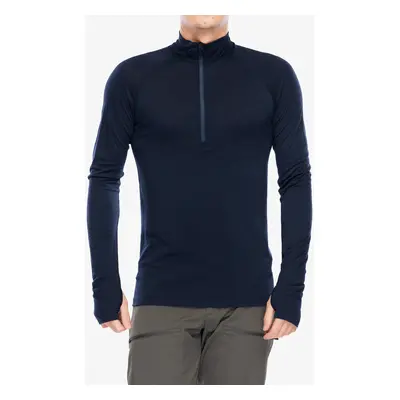 Houdini Desoli Light Half Zip Termoaktív felső - blue illusion