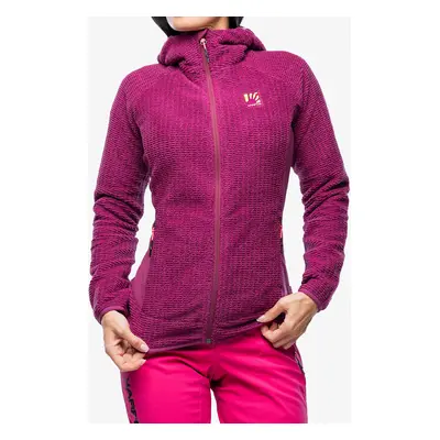 Karpos Rocchetta Hoodie Fleece Női felső - boysenberry