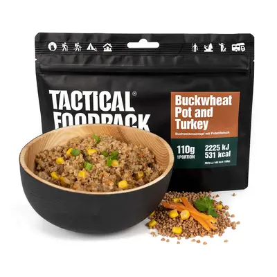 Tactical Foodpack liofilizált étel, pulykahús hajdinával, g