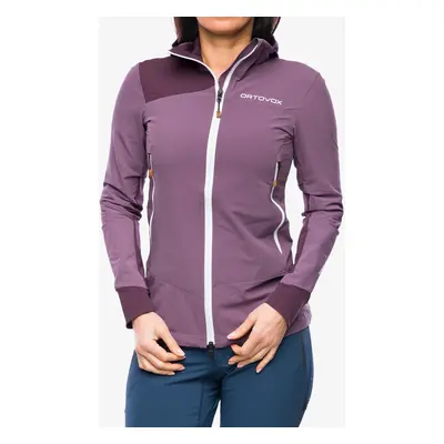 Ortovox Pala Hooded Jacket Női softshell - wild berry