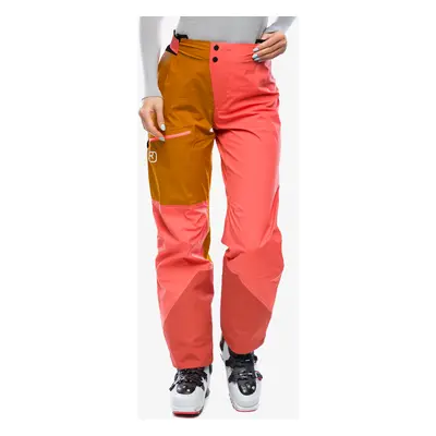 Ortovox 3L Ortler Pants Női túrasínadrág - coral