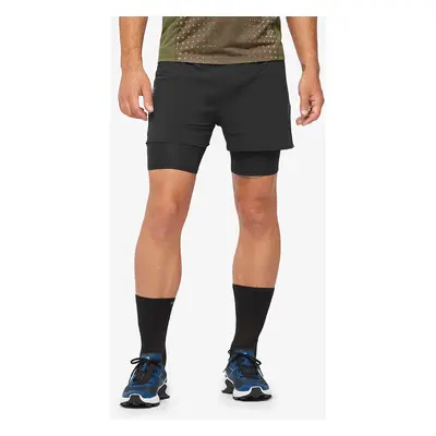 Salomon Sense 2in1 Shorts Rövid Futónadrág - deep black