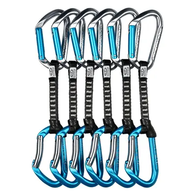 Climbing Technology Salto Set UL cm 6-Pack Expressz sziklamászáshoz - titanium/electricblue