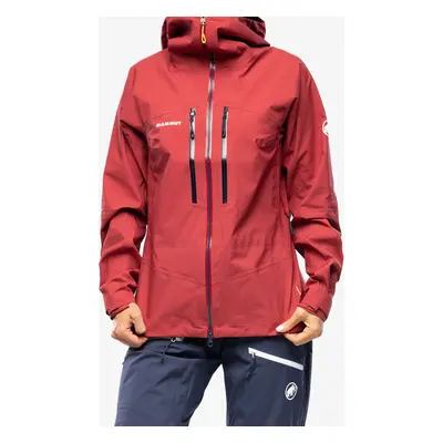 Mammut Taiss HS Hooded Jacket Női esőkabát - blood red