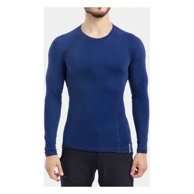 Sensor Merino DF Tee L/S Felső - deep blue