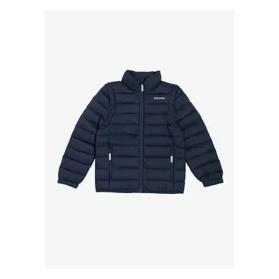 Viking Aery Light Down Jacket Gyerekkabát - navy