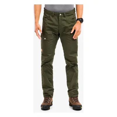 Fjallraven Greenland Jeans Regular Férfi Túranadrág - deep forest