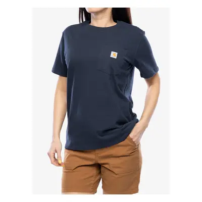 Carhartt Workwear Pocket S/S T-Shirt Pamutpóló - navy