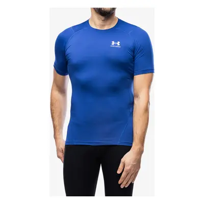 Under Armour HG Armour Comp S/S Edzőpóló - royal/white